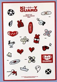 KISS OF LIFE 一期會員禮 貼紙 