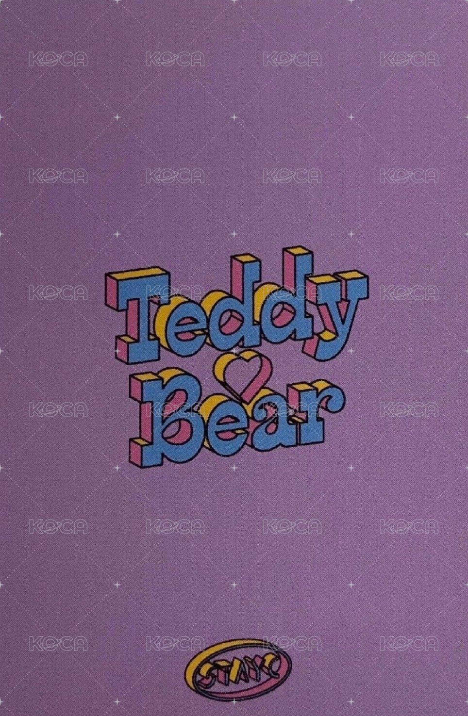 泰迪熊 wm 快閃 滿額卡  背面