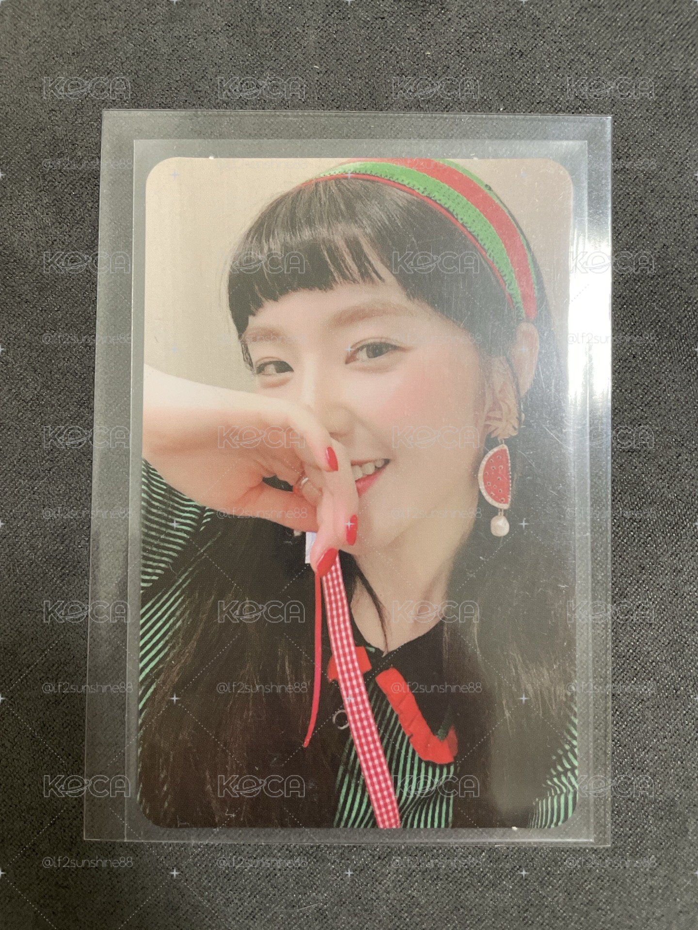 Red velvet the red專輯小卡 Irene