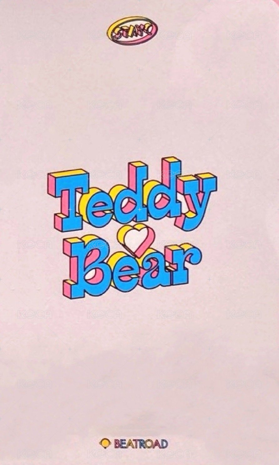 Teddy Bear br 簽售卡  背面