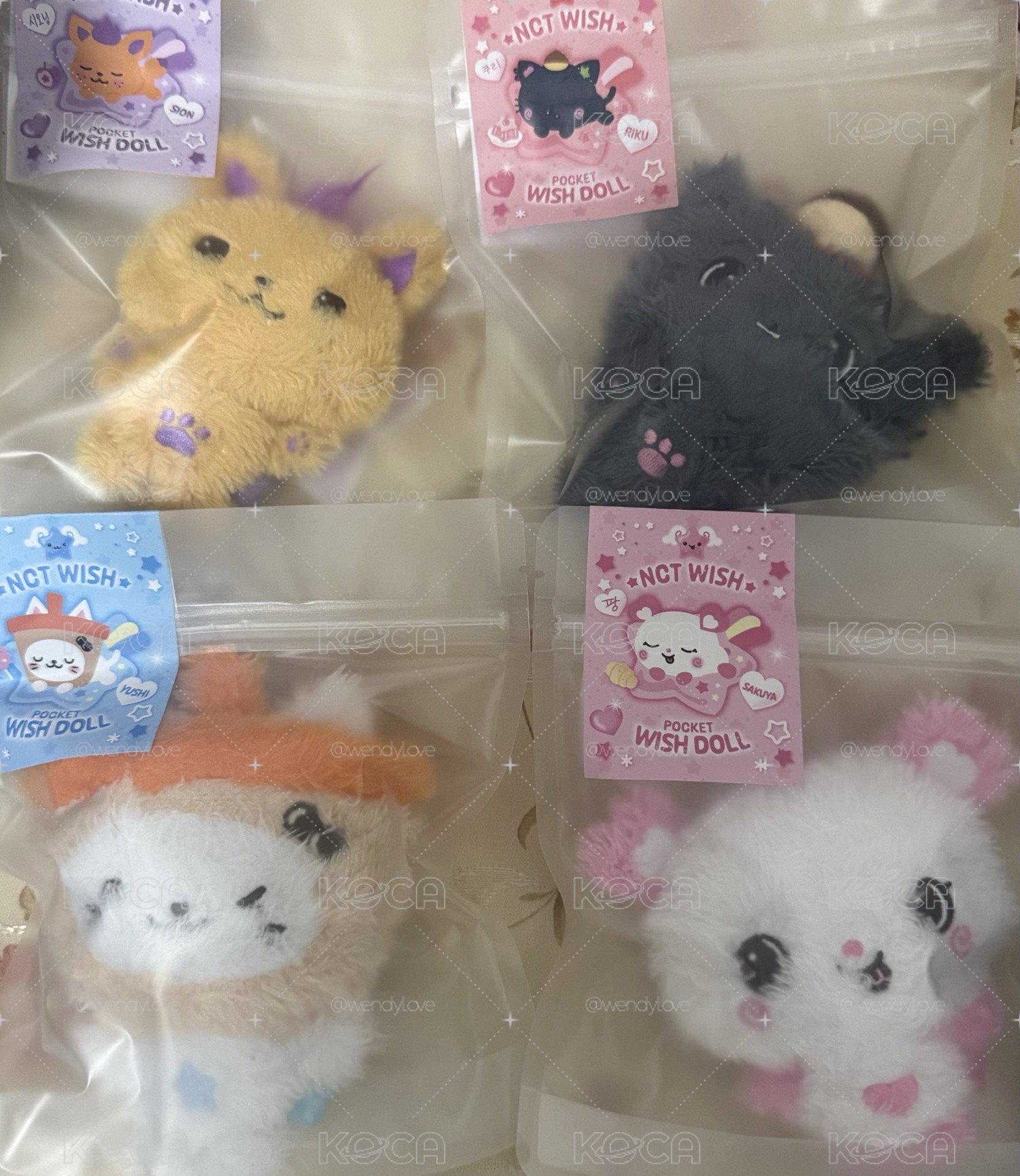 SIONWISH Bakery娃娃玩偶】現貨NCT WISH 口袋娃Pocket Wish doll