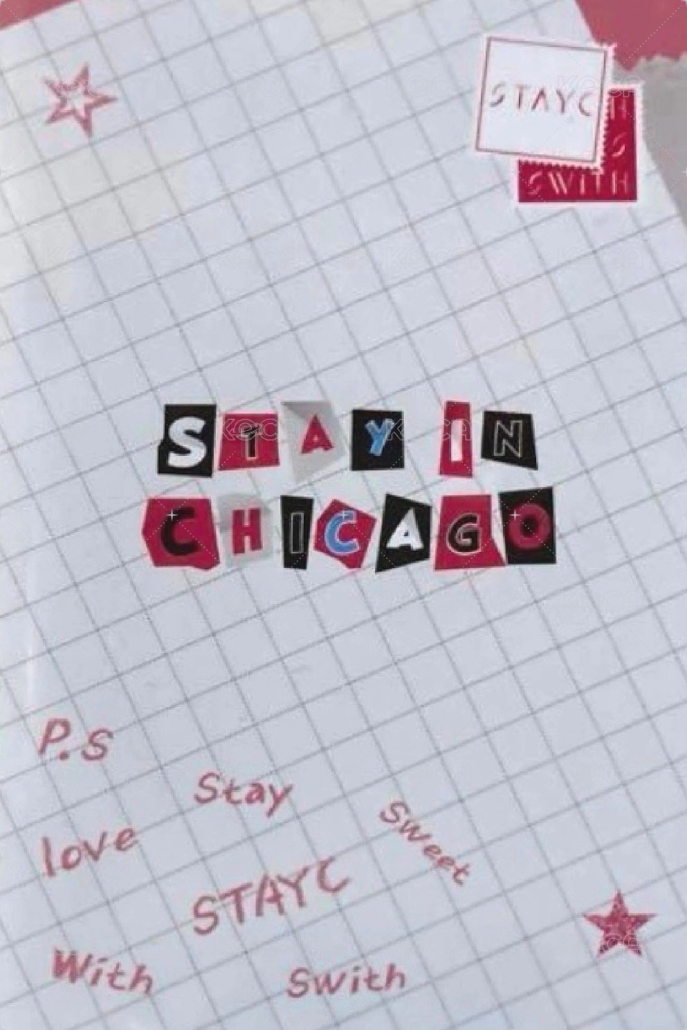 芝加哥 wm 特典卡  背面