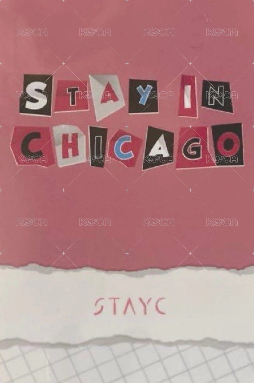 芝加哥 sw 特典卡  背面