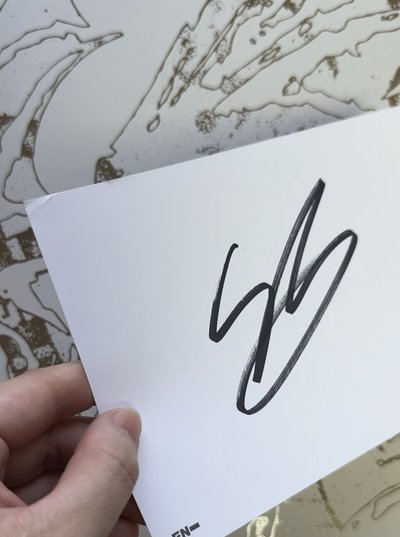 迷七 美版親簽 沈載倫