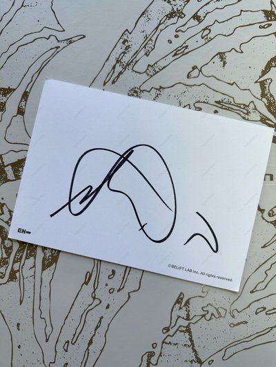 迷七 美版親簽 西村力