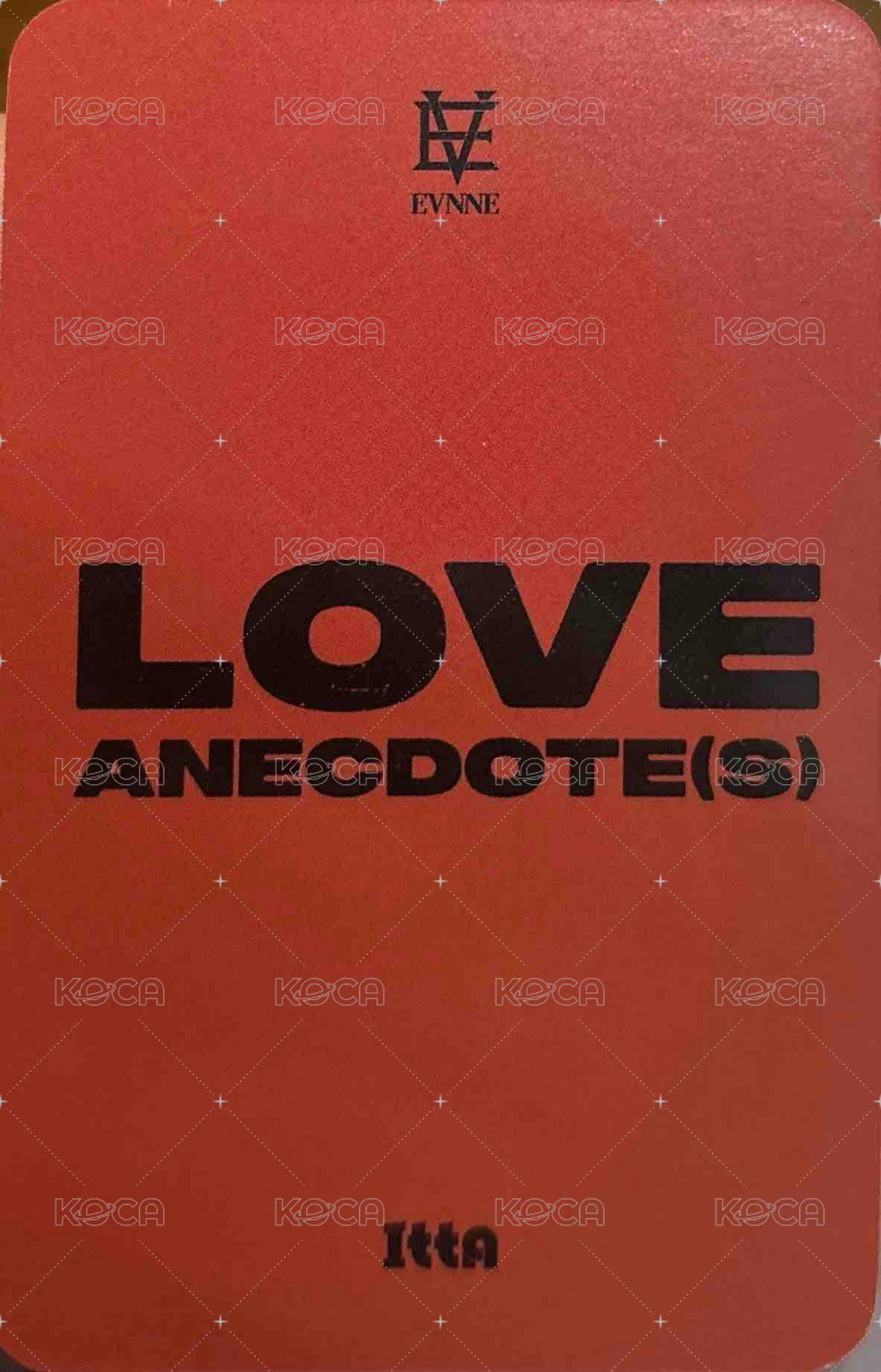 迷五 itta 簽售卡 抱抱我ver. 背面