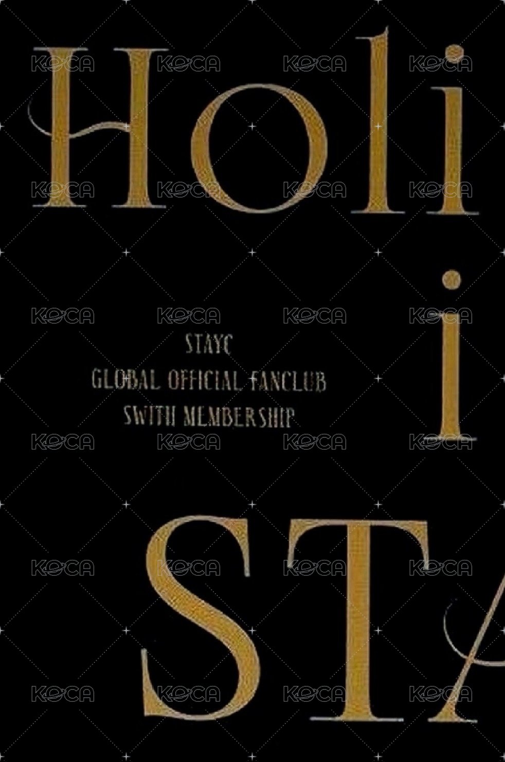 一期會員禮 會員禮卡  背面