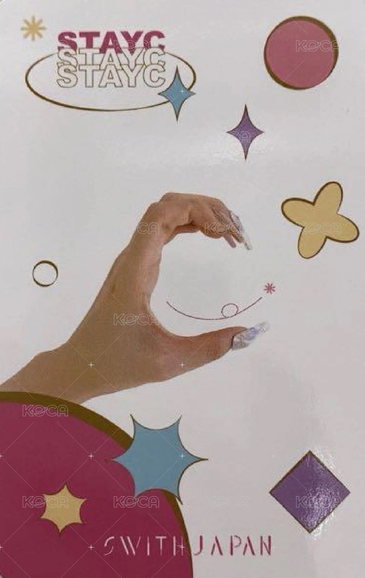 SWITH JP 會員禮卡  背面