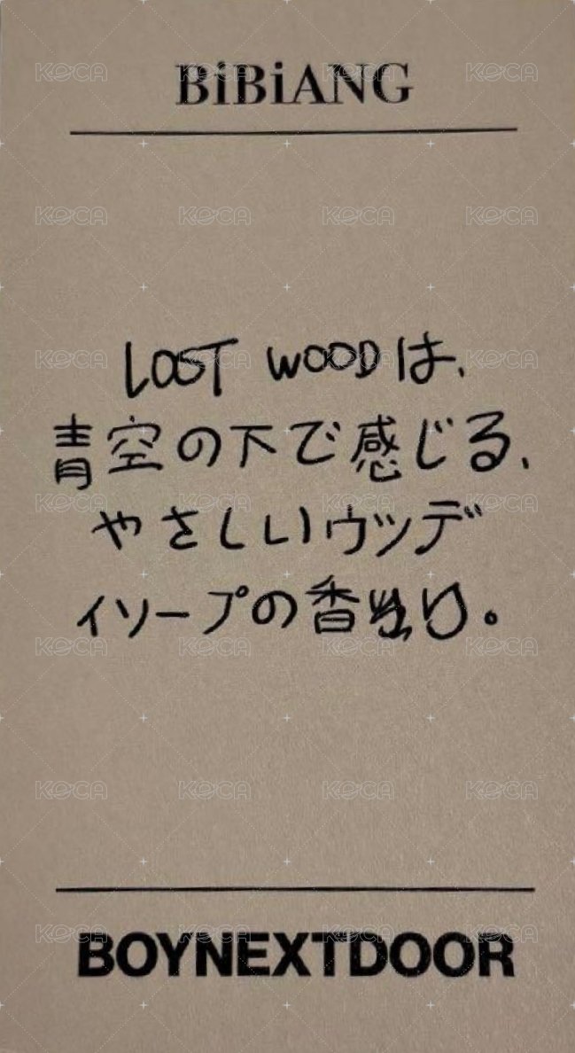 BiBiANG 澀谷快閃 滿額卡  背面