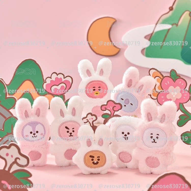 BT21 K-TOKKI 吊飾/護照套/方巾/帆布袋