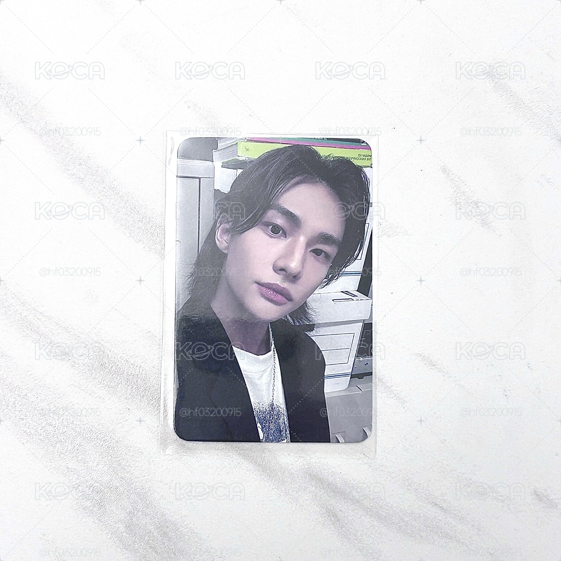 ｜STRAY KIDS｜🩵黃鉉辰Hyunjin — 樂-STAR wf 簽售卡 