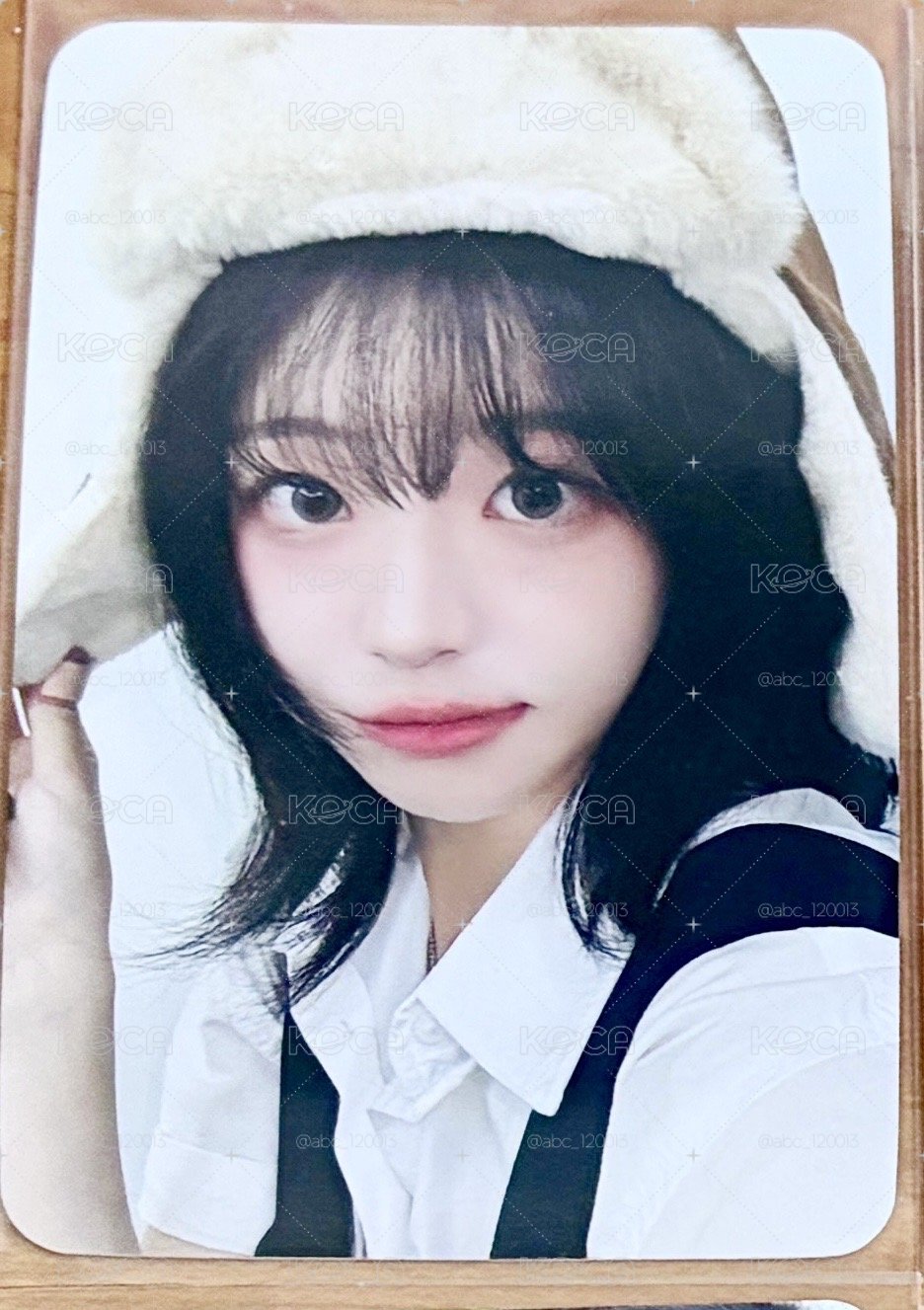 QWER 迷二雪帽中簽丹