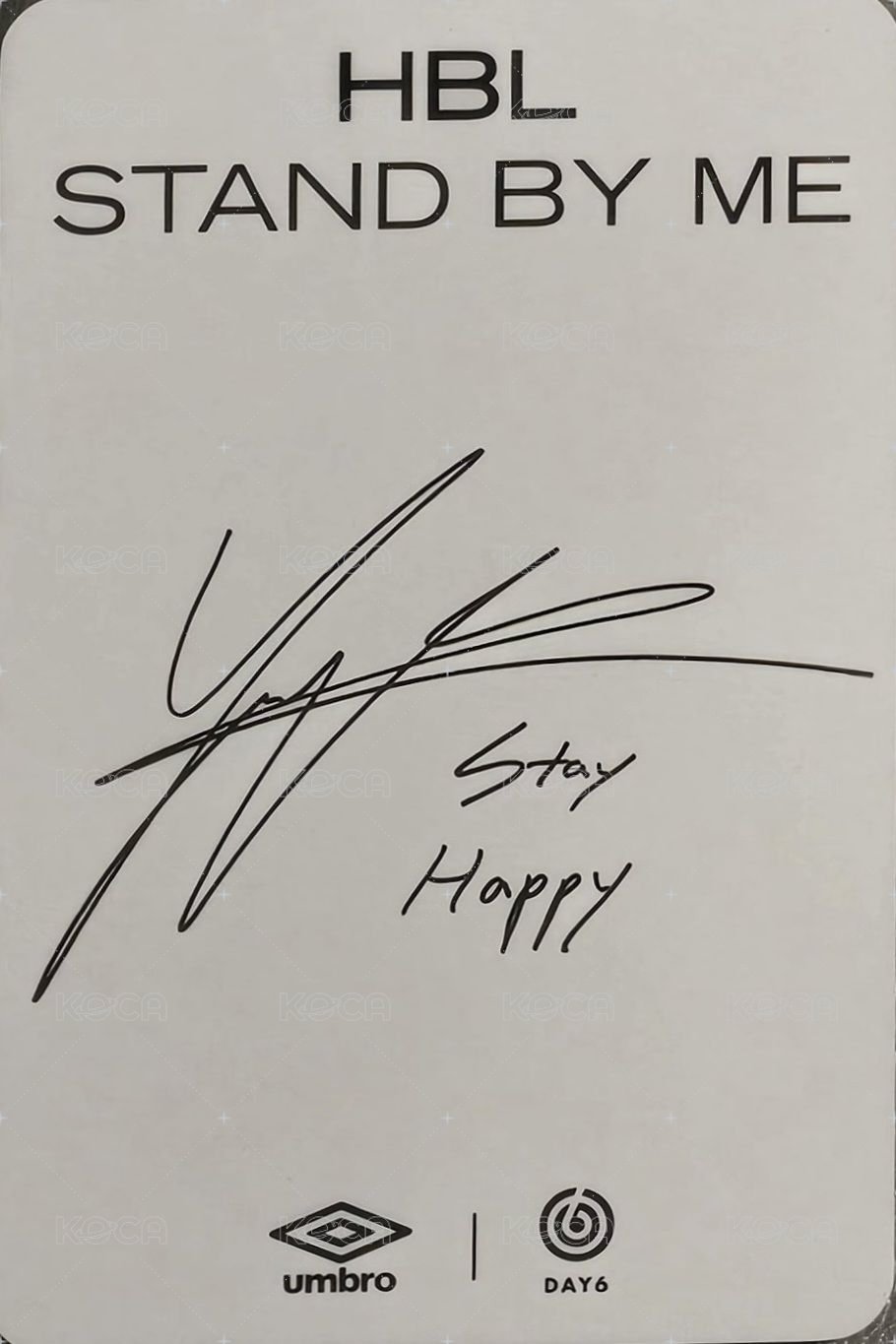 UMBRO 1.0 代言卡  背面