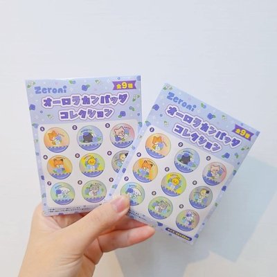 日本Zeroni徽章盲袋