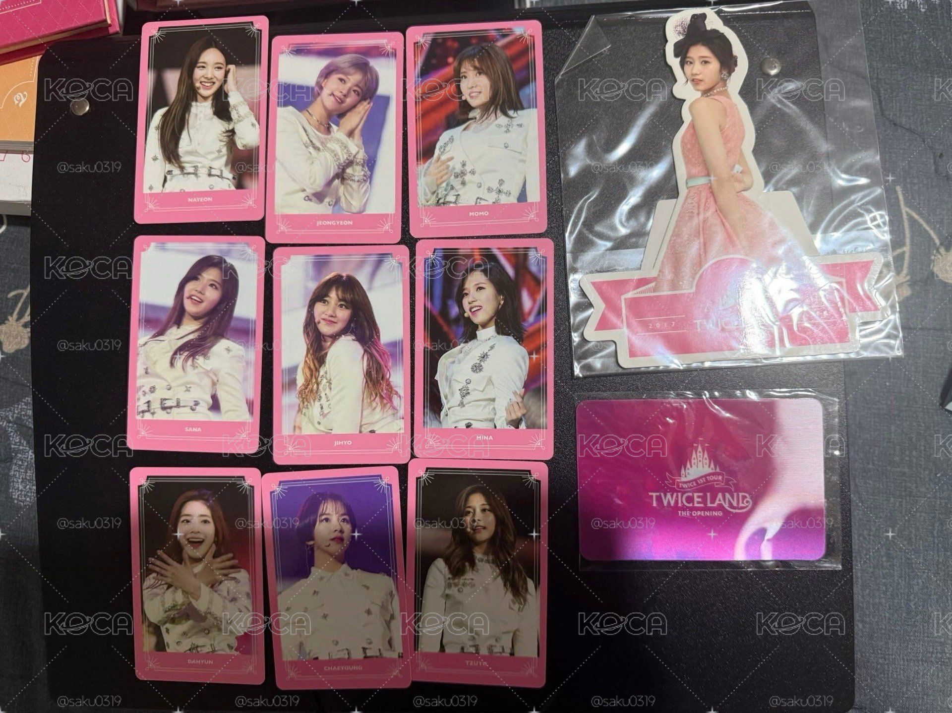 TWICELAND 一巡DVD小卡