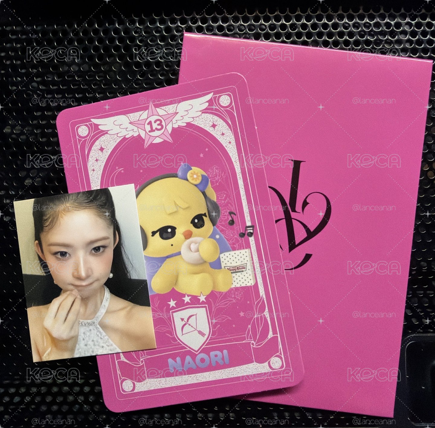 怜（一套）IVE SECRET 周邊卡+角色卡 甜甜圈