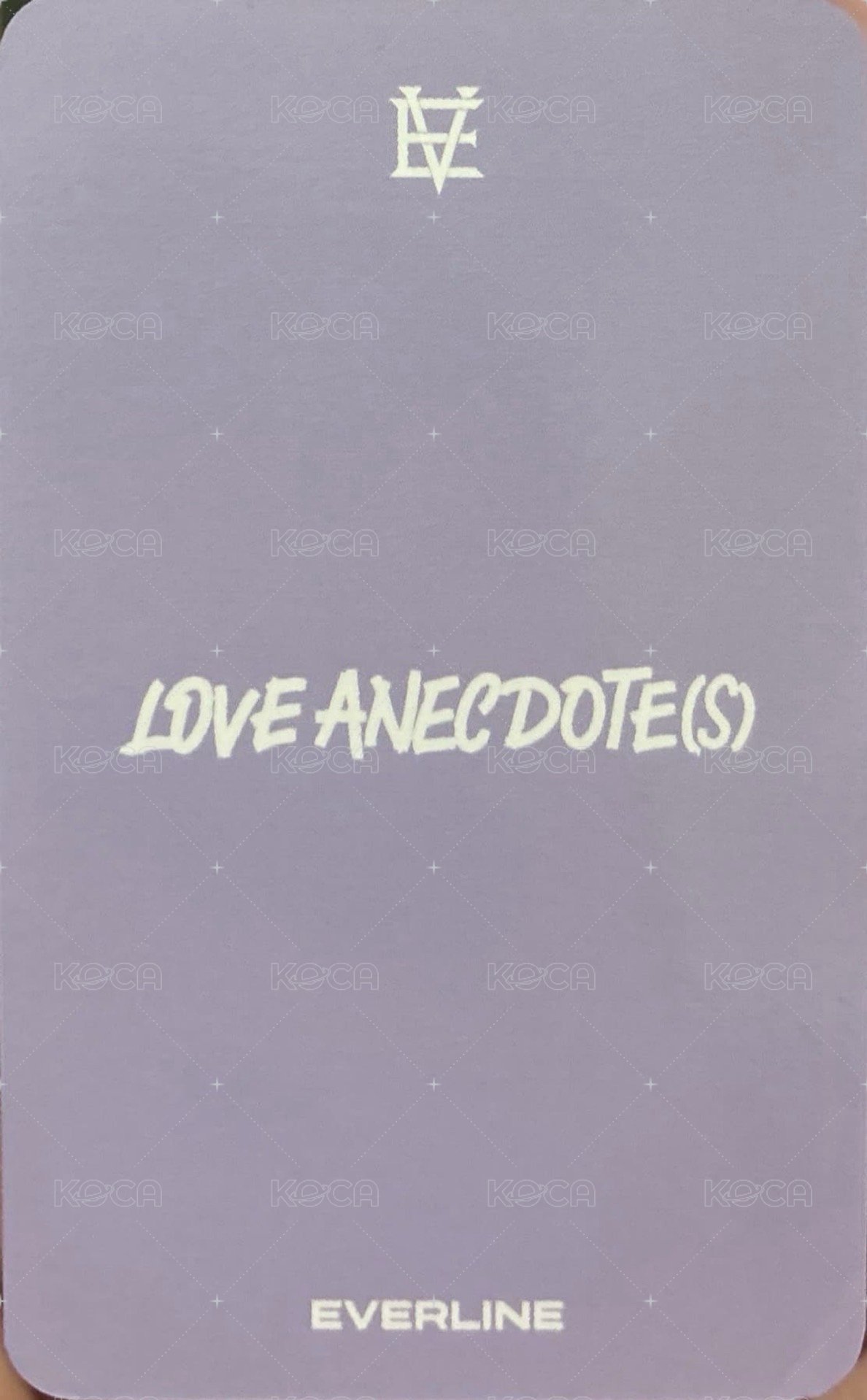 迷五 el 簽售卡  背面