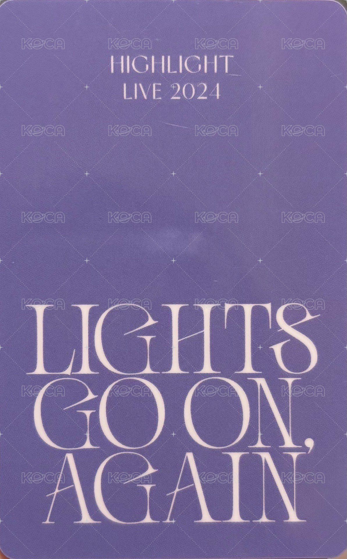 LGOA   幸運卡  背面