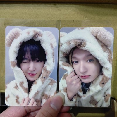 旻帝/主汪/東玹/東花（迷三 ms 10.0線上 簽售卡 小熊ver.）