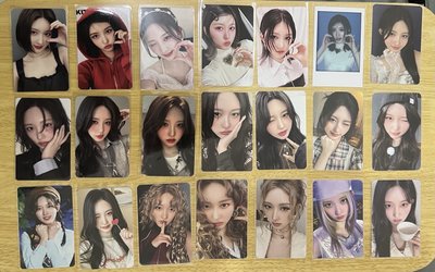 ive 秋 各時期小卡