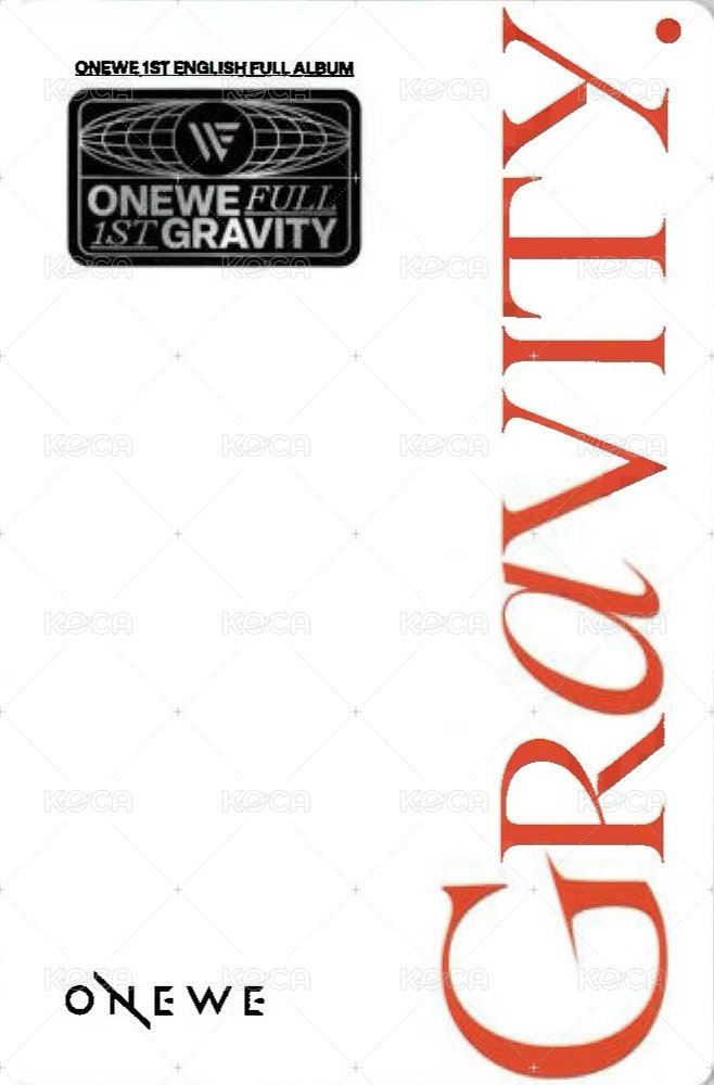 GRAVITY Bizent 特典卡  背面