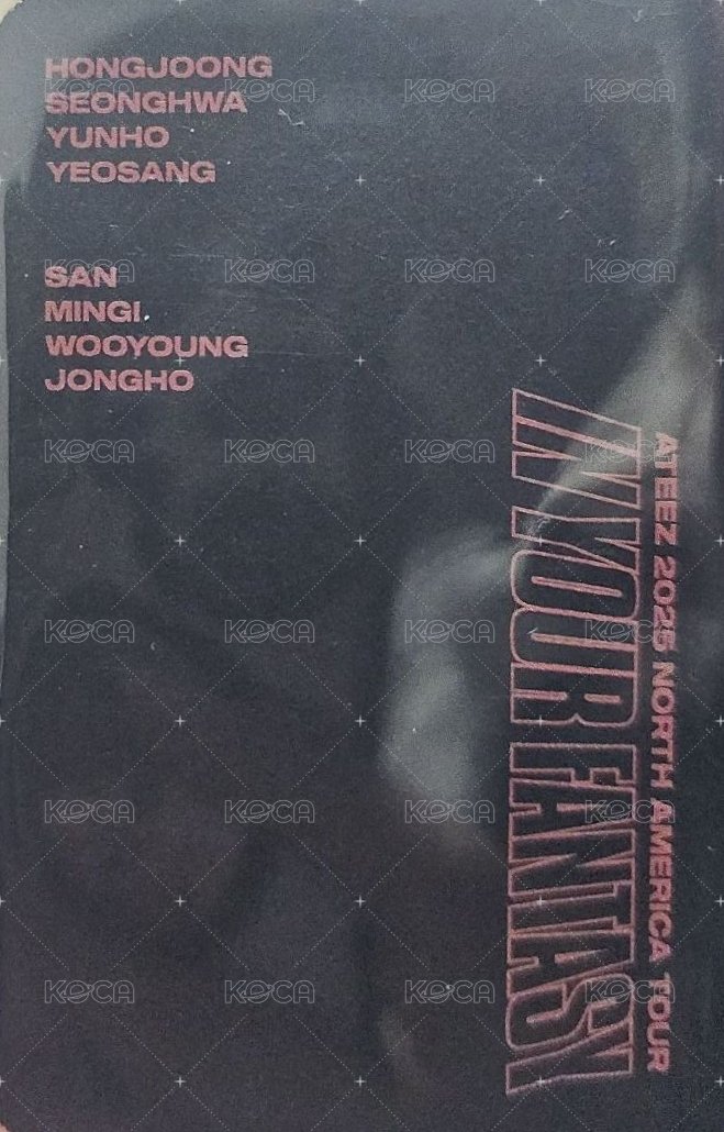 IN YOUR FANTASY 美巡 滿額卡  背面