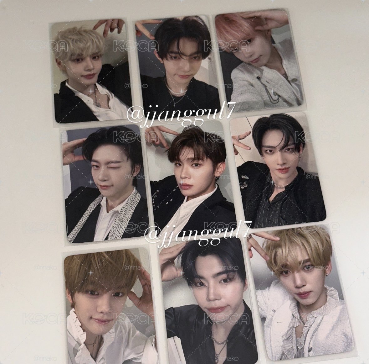 ZB1 貓耳/狗耳特典卡