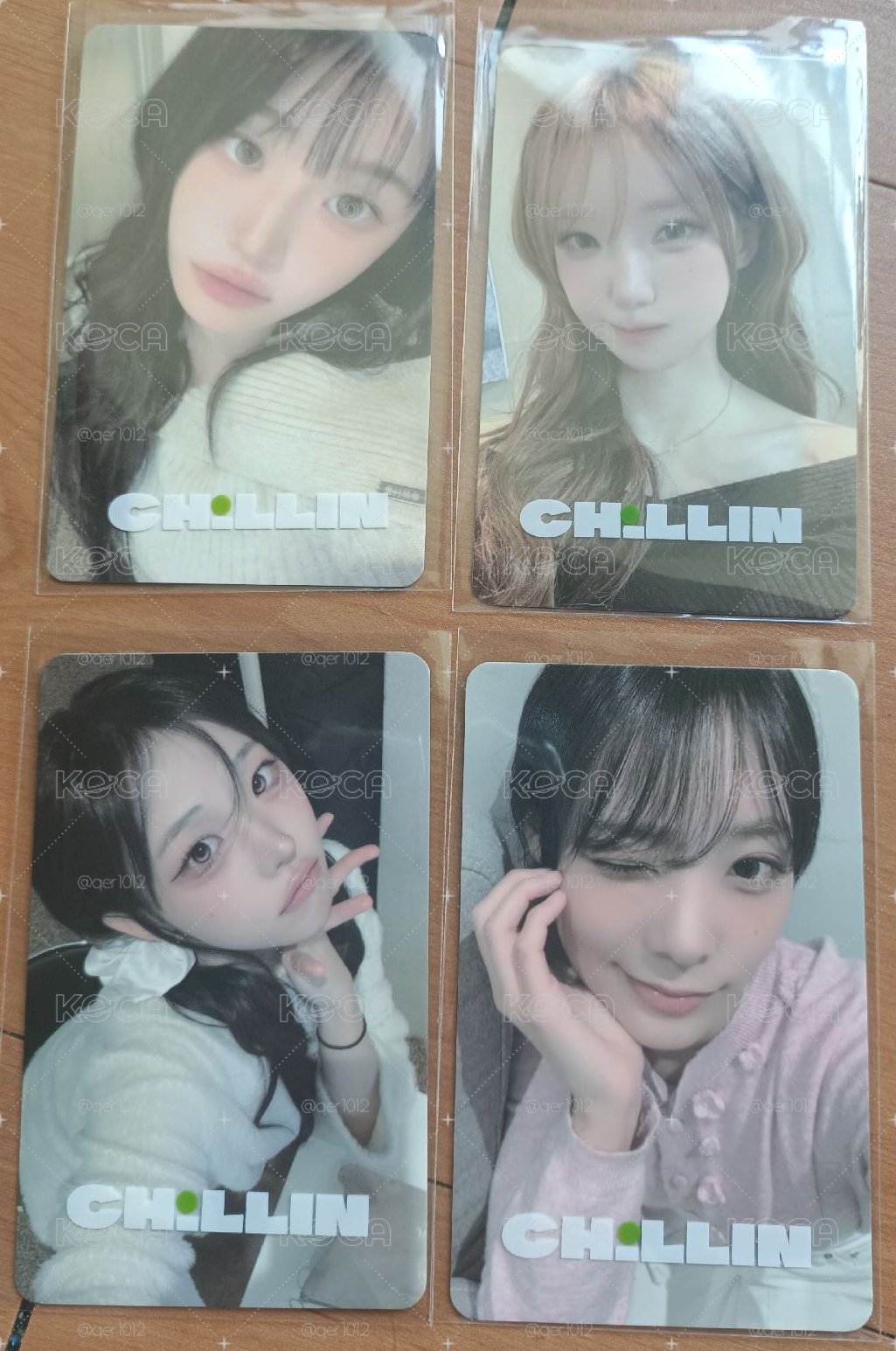 QWER 一巡 台北場 滿額卡 chodan magenta hina siyeon