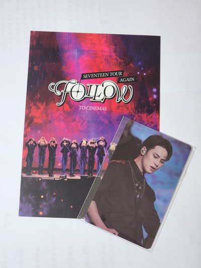 Follow Again 珉奎 日會續會卡 贈Follow Again珉奎電影卡&明信片