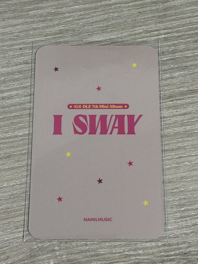 I SWAY 楠藝 線下7.0 幸運卡 雨琦