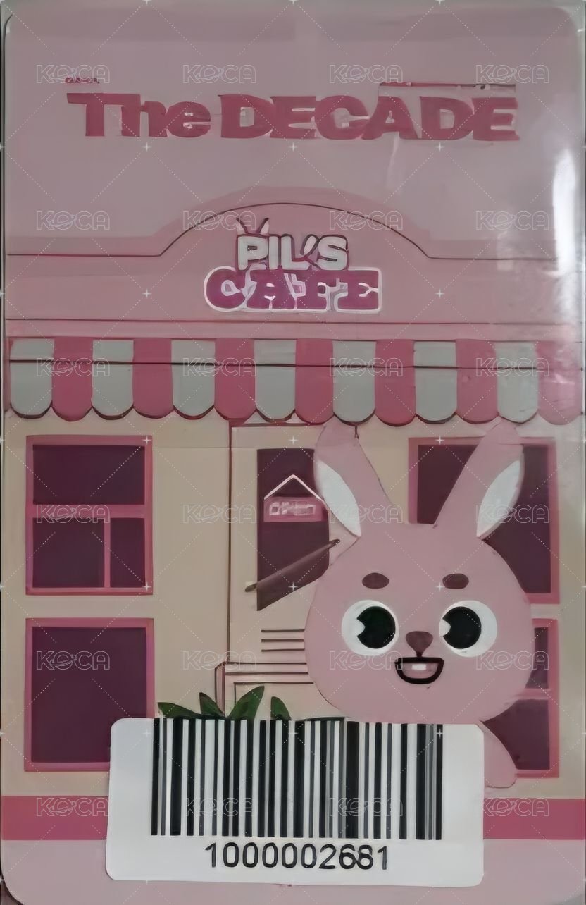 10週年 積木組 周邊卡  背面