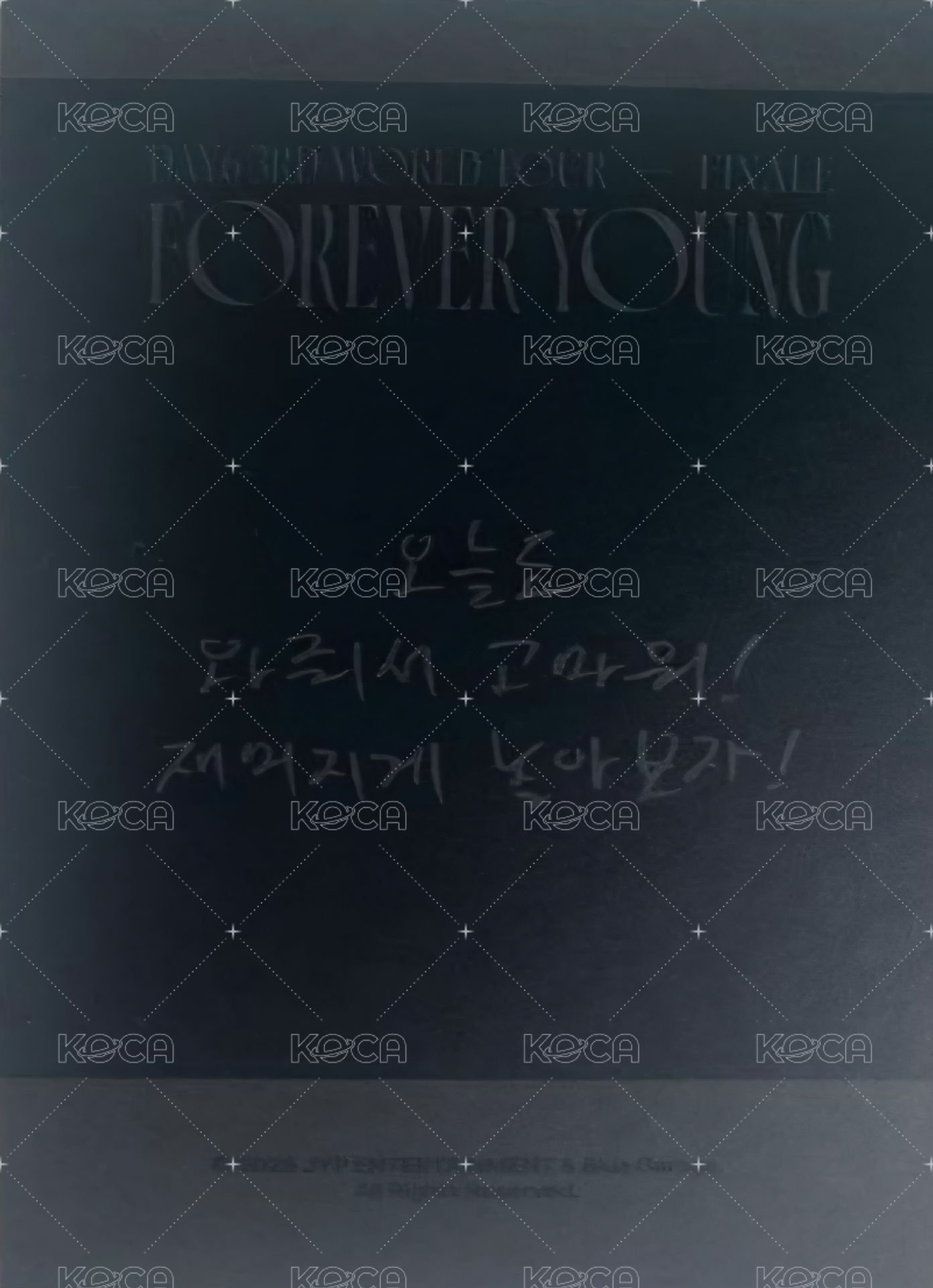 3rd世巡安可場 線下 滿額卡  背面