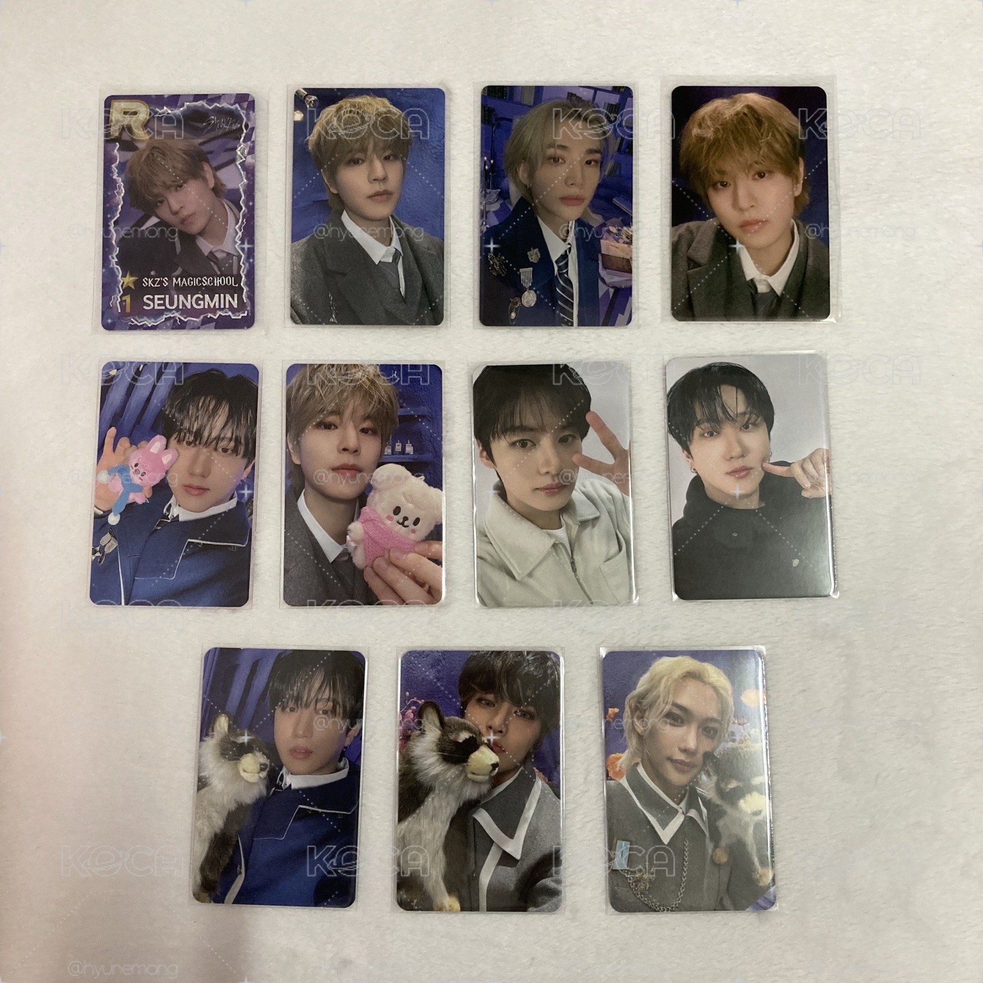 SKZ 4期飯咪 魔法學校 小卡