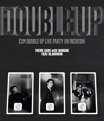 [ 現貨 ] SVT Seventeen CXM Double Up 刺繡外套+仁川限定城市票卡+ 哲 Namane