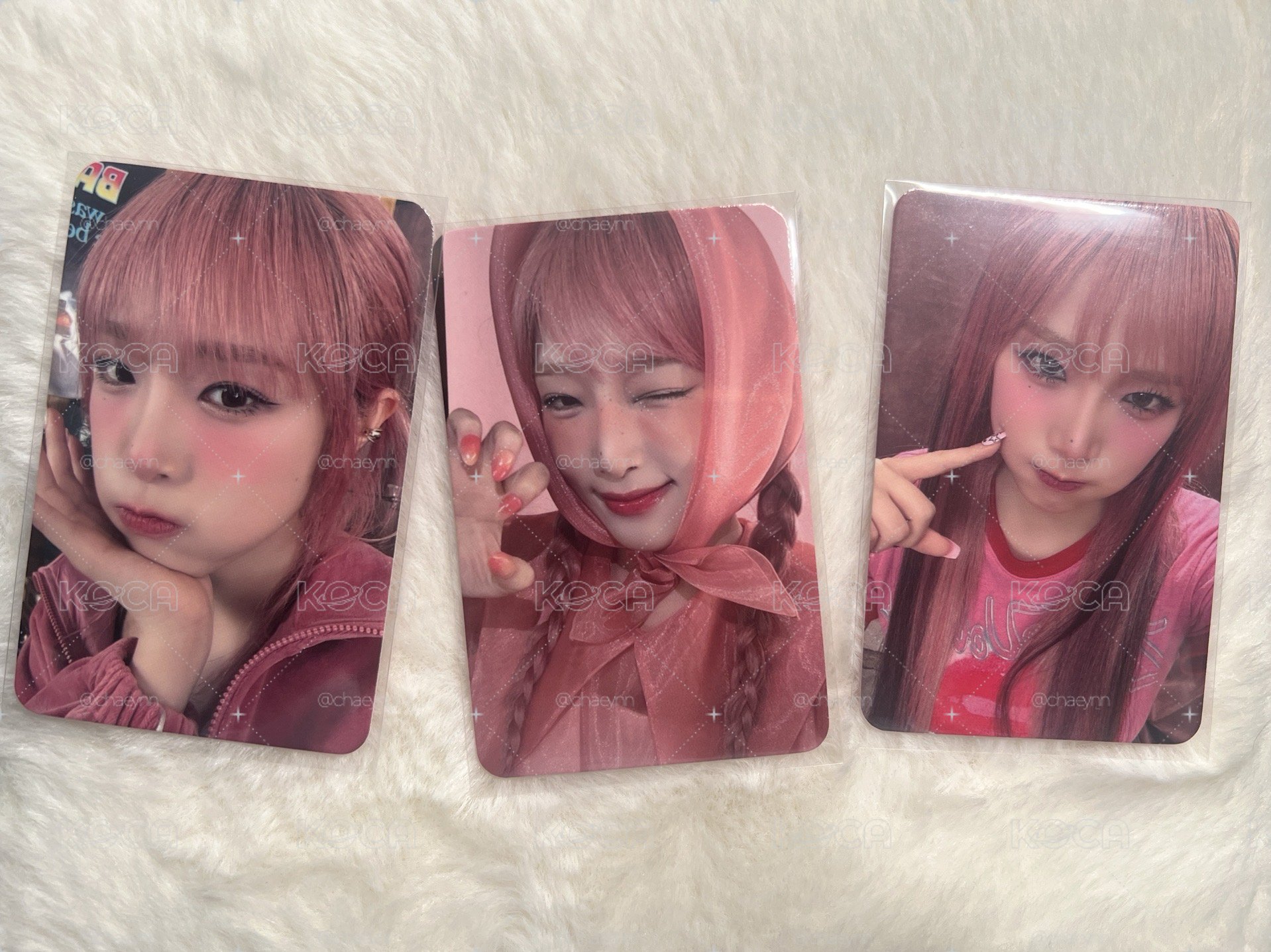 yena lilybyred代言小卡