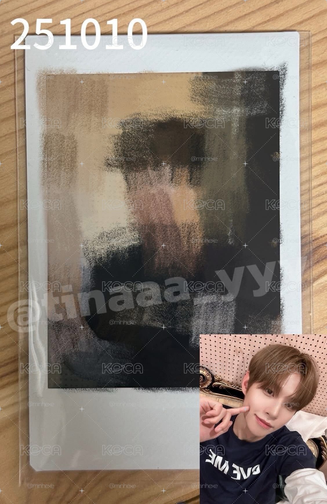 CYE 金成旼 未公開拍立得