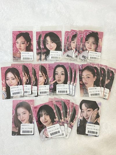 TWICE 日本場六巡 一番賞 卡貼