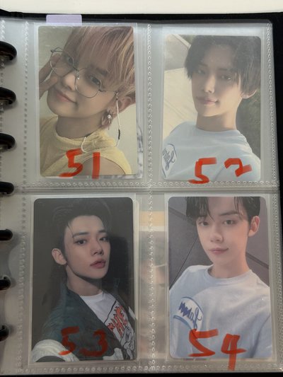 TXT 然竣/休寧凱 小卡 都是舊卡！