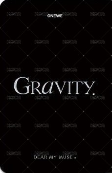 GRAVITY dmm 線上1.0 簽售卡  背面