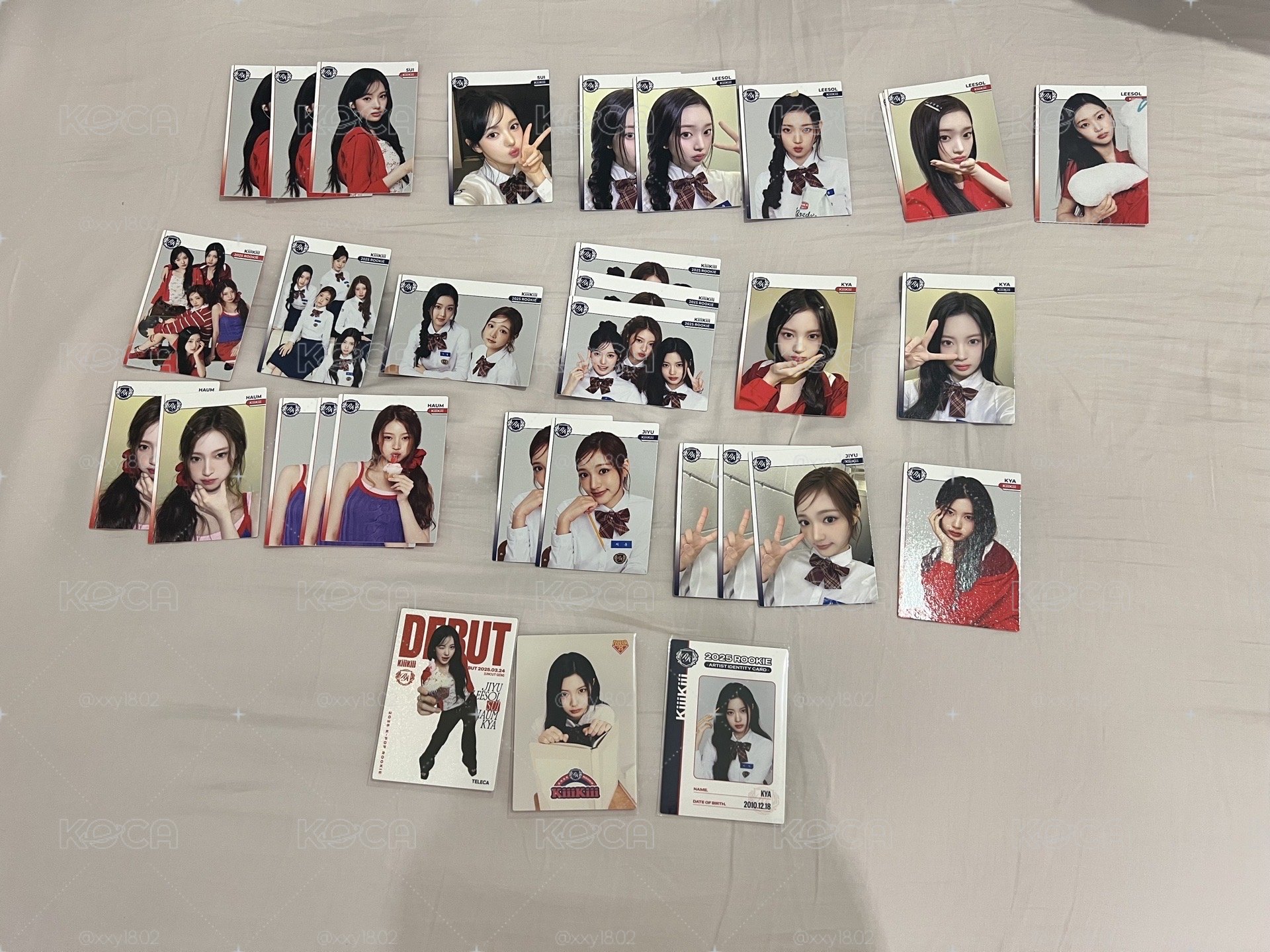 KiiiKiii 2025kpop rookie teleca