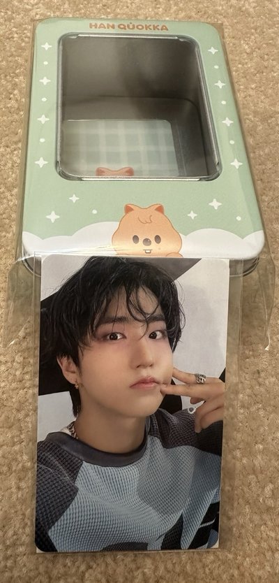 全新未拆SKZ鐵盒（含鐵盒卡）+滿額卡