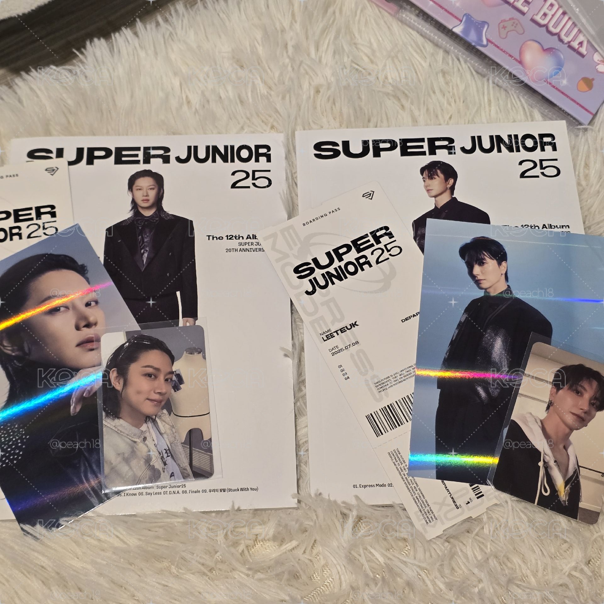 正規12 專輯卡 photobook ver. 希澈set 、利特set 
