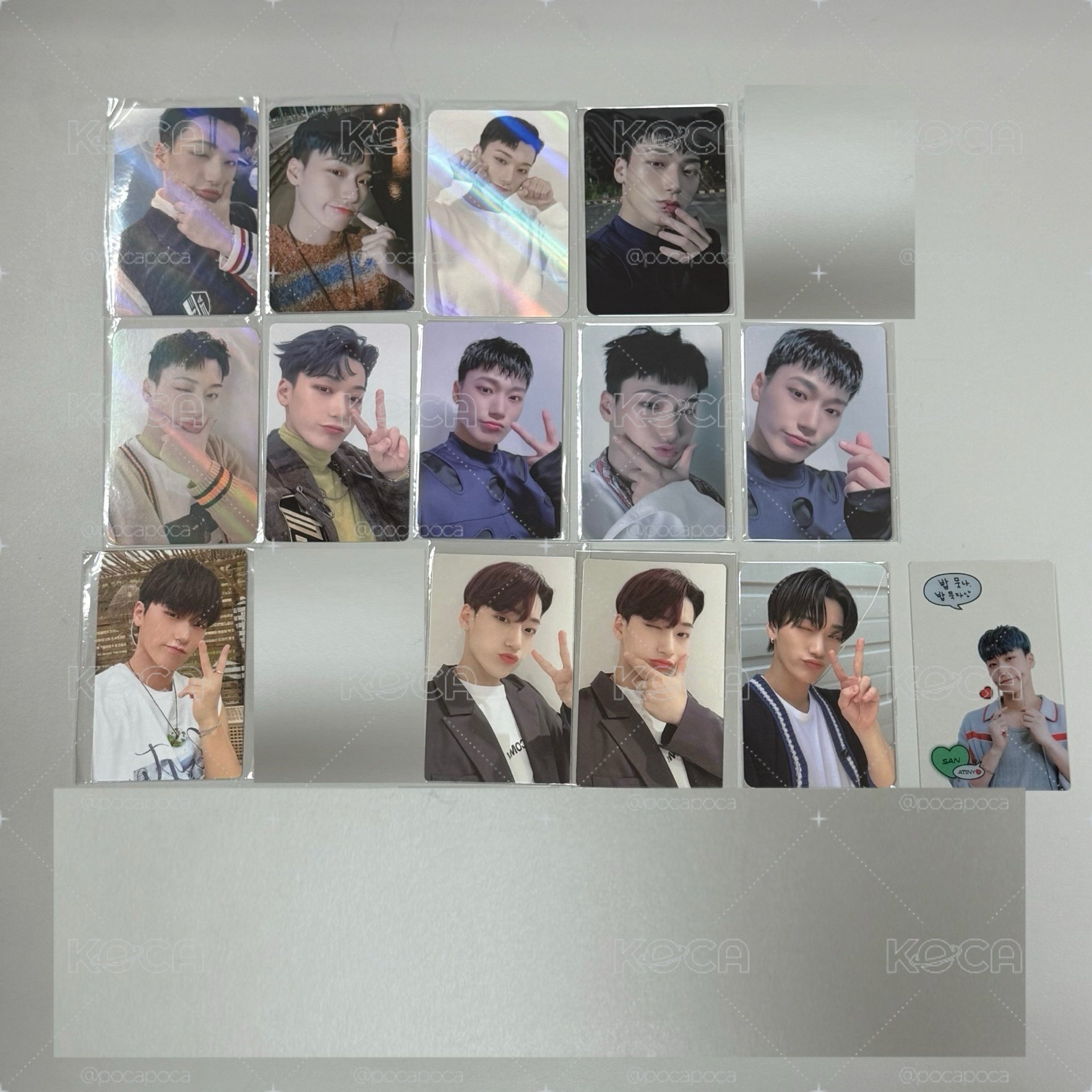 ATEEZ 崔傘 B區 小卡 單售 簽售 特典 專輯卡 