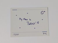 🩷 Chanelle 手寫卡