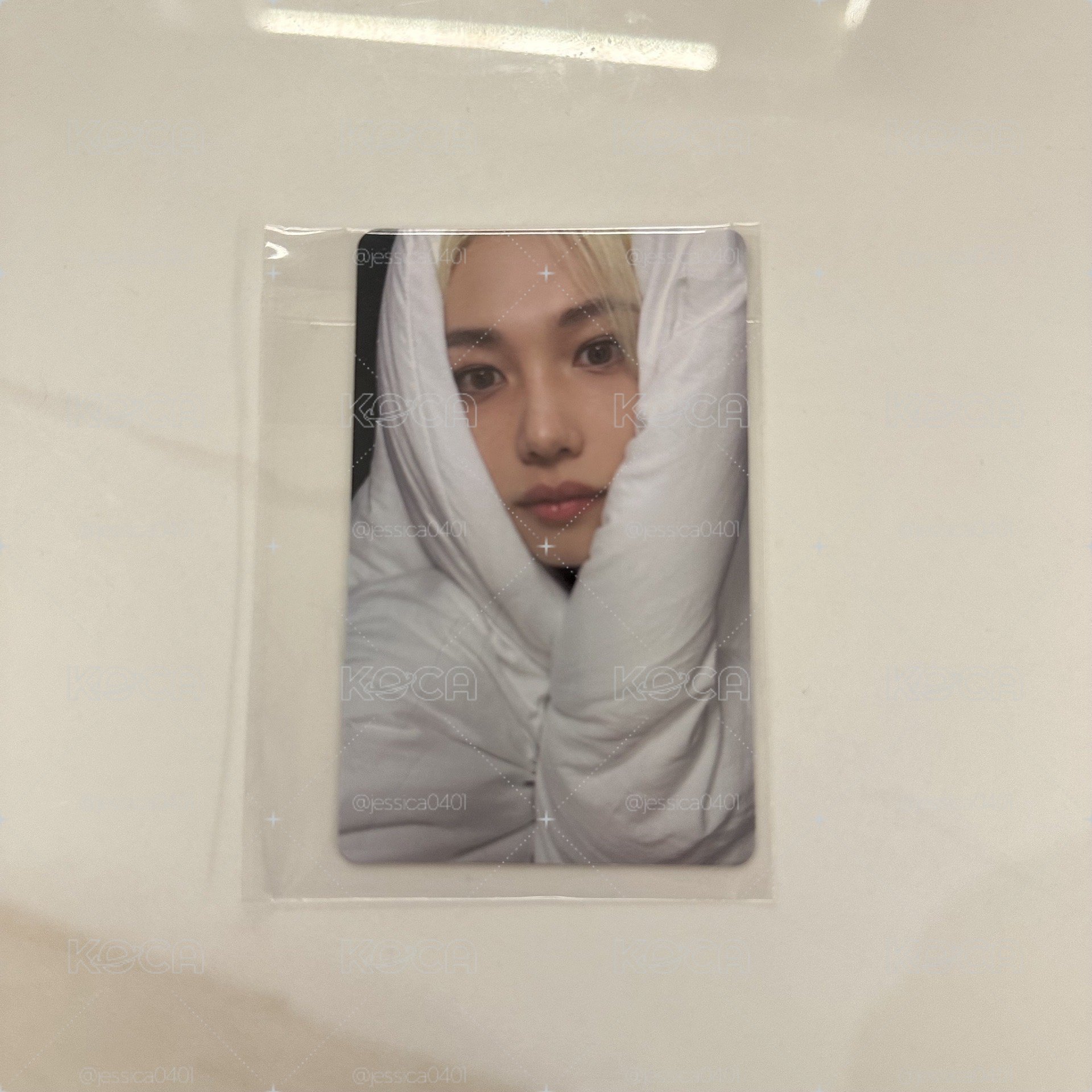 Stray Kids 李龍馥 Felix 棉被菲 合(HOP) jyp 特典卡 