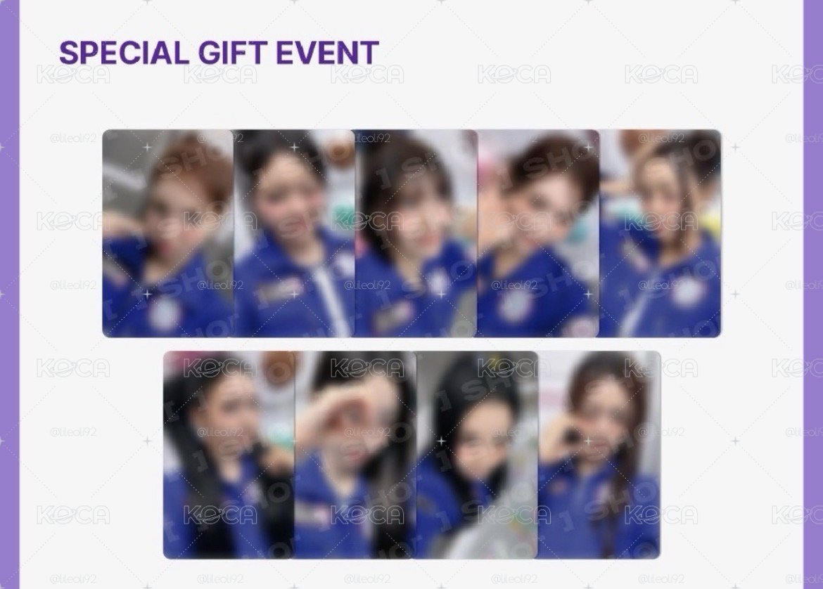 <現貨>TWICE 10週年 FM Real Touch 線上滿額卡