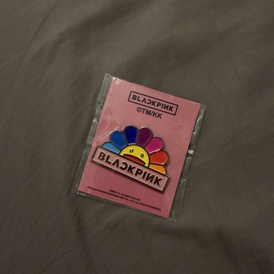 BLACKPINK x Takashi Murakami 村上隆 徽章 別針 胸章 彩虹 花