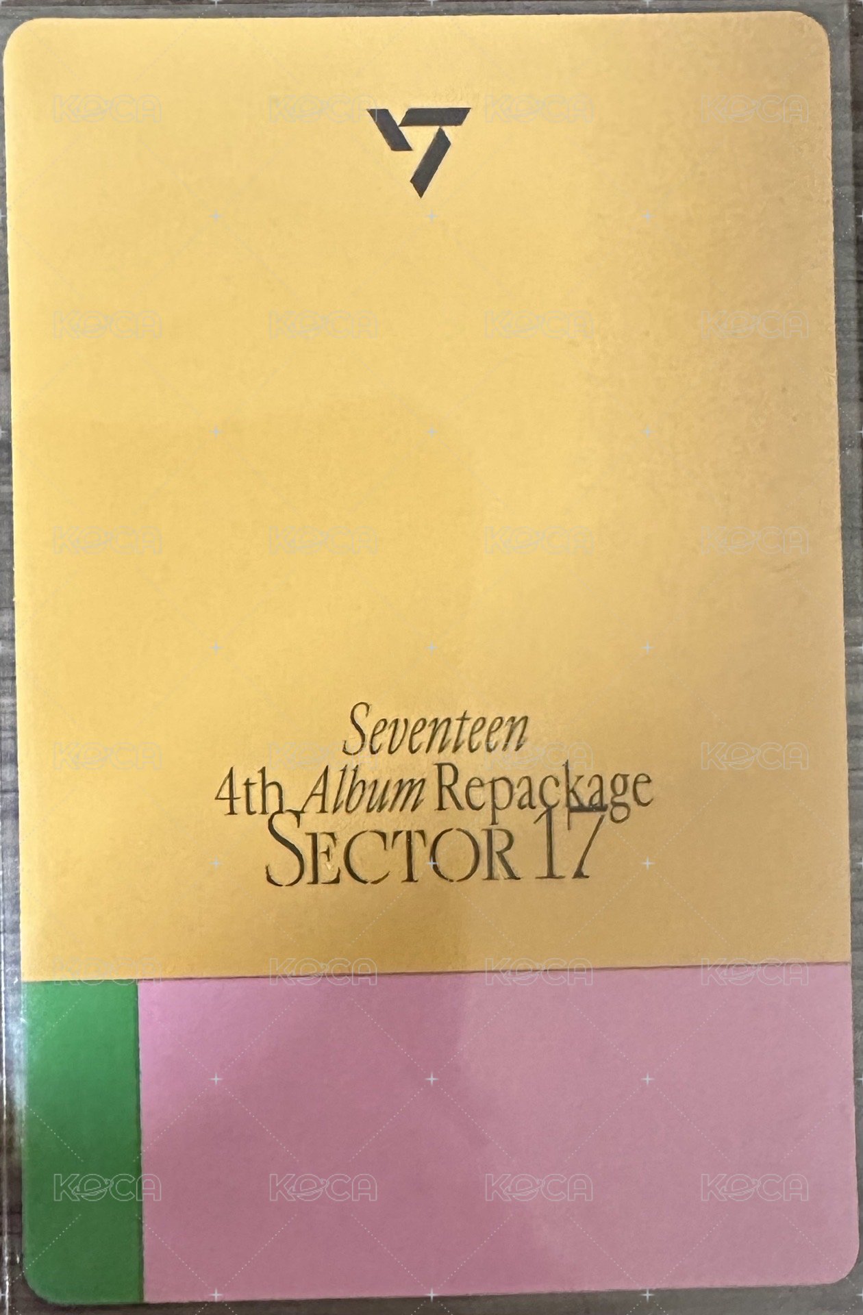 正四後續 target 特典卡  背面