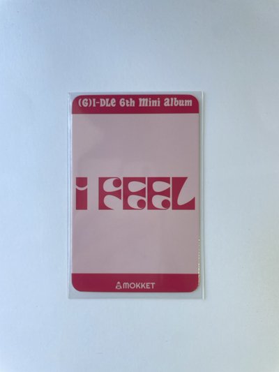 I feel mokket 幸運卡 A ver.