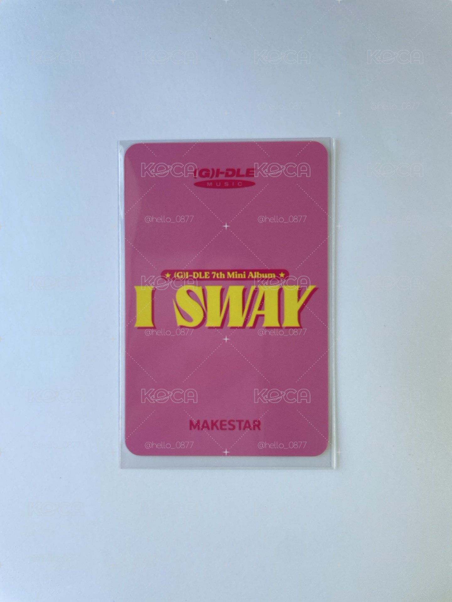 I SWAY ms 6.0 幸運卡 海螺 MINNIE